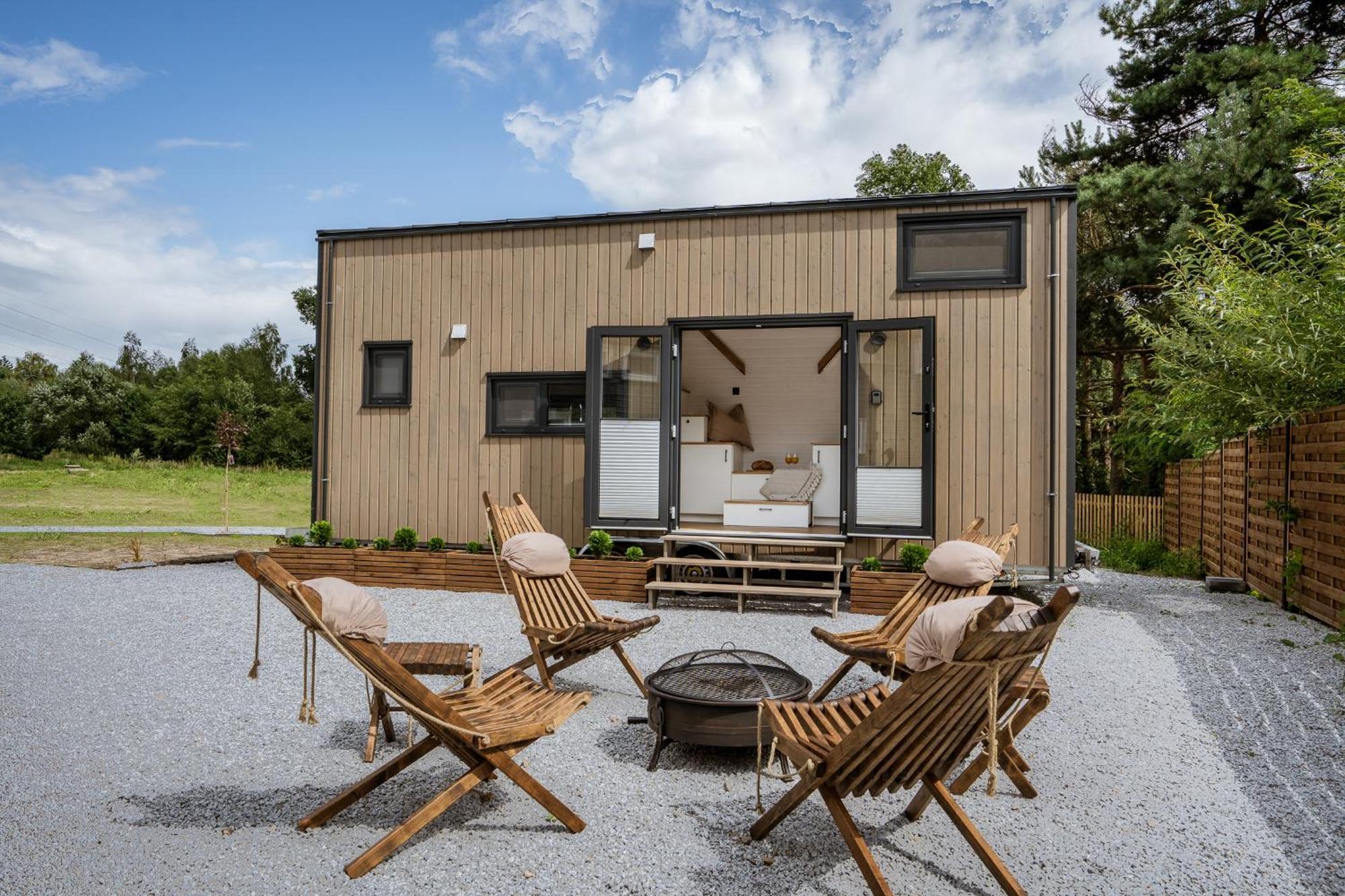 Staymoovers - Tinyhouse Zator Exteriér fotografie