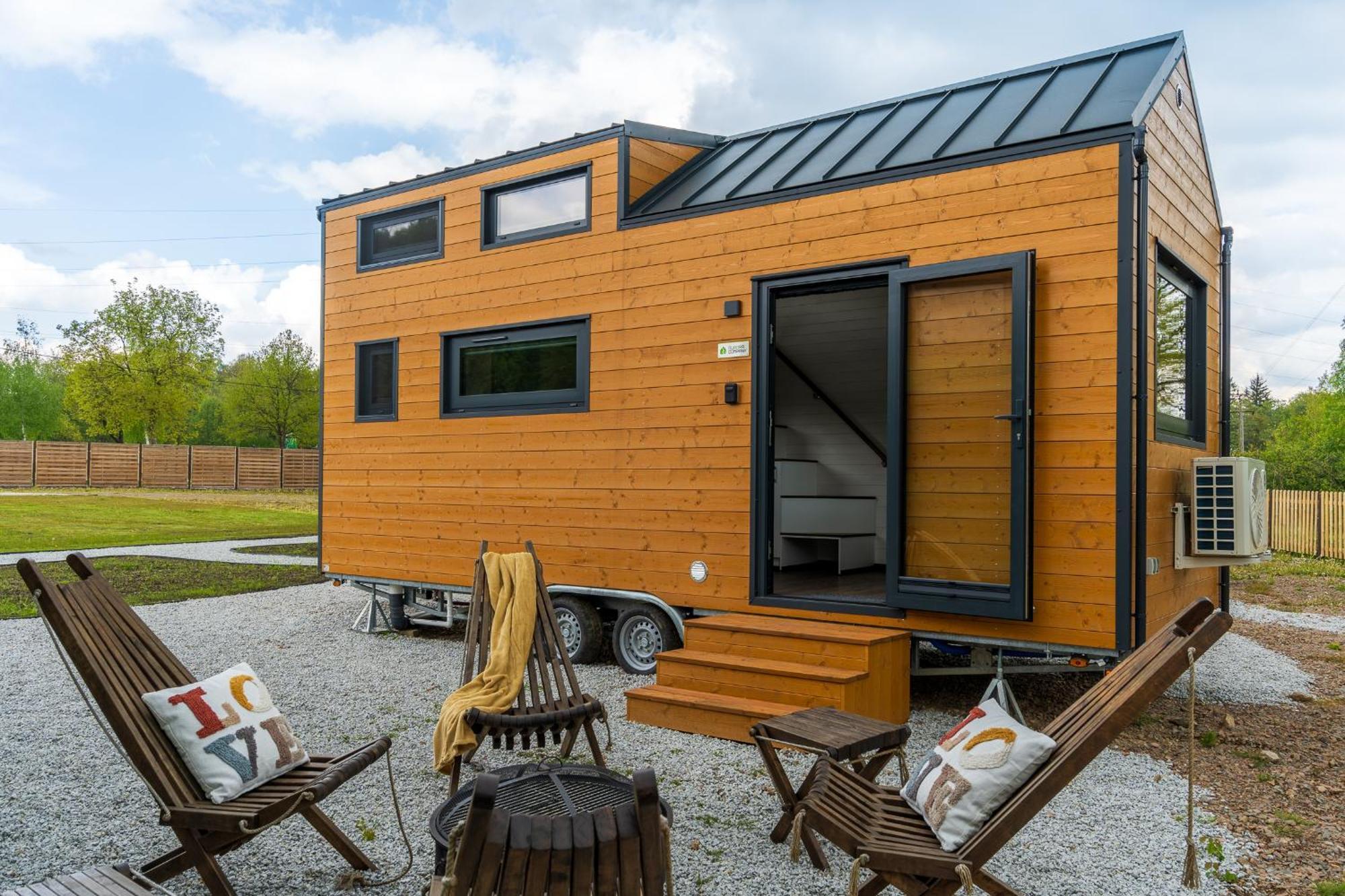Staymoovers - Tinyhouse Zator Exteriér fotografie